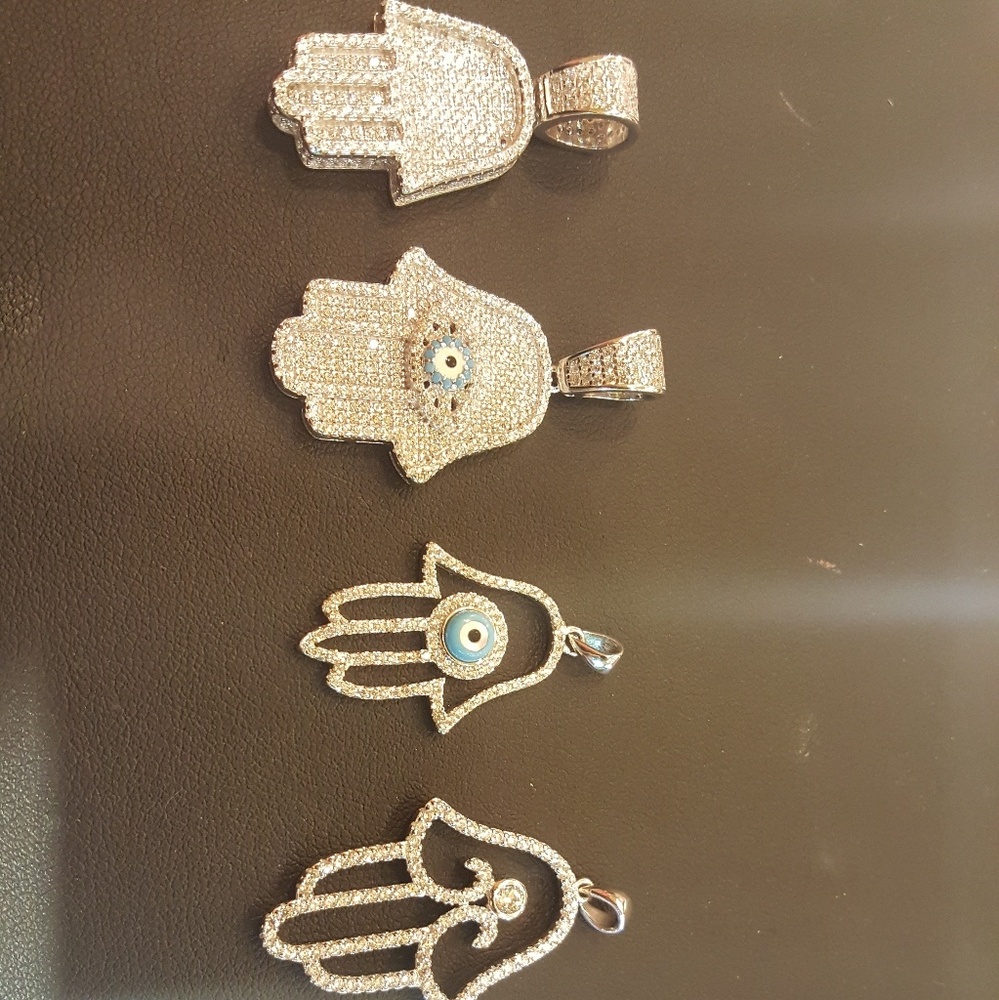 Hand of fatima necklace